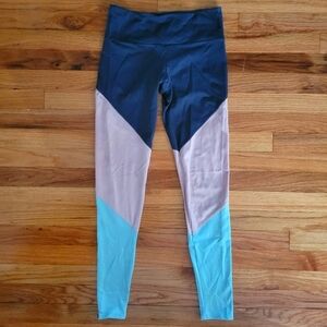 Onzie Color Block Pastels Athleisure Yoga Leggings Women’s
